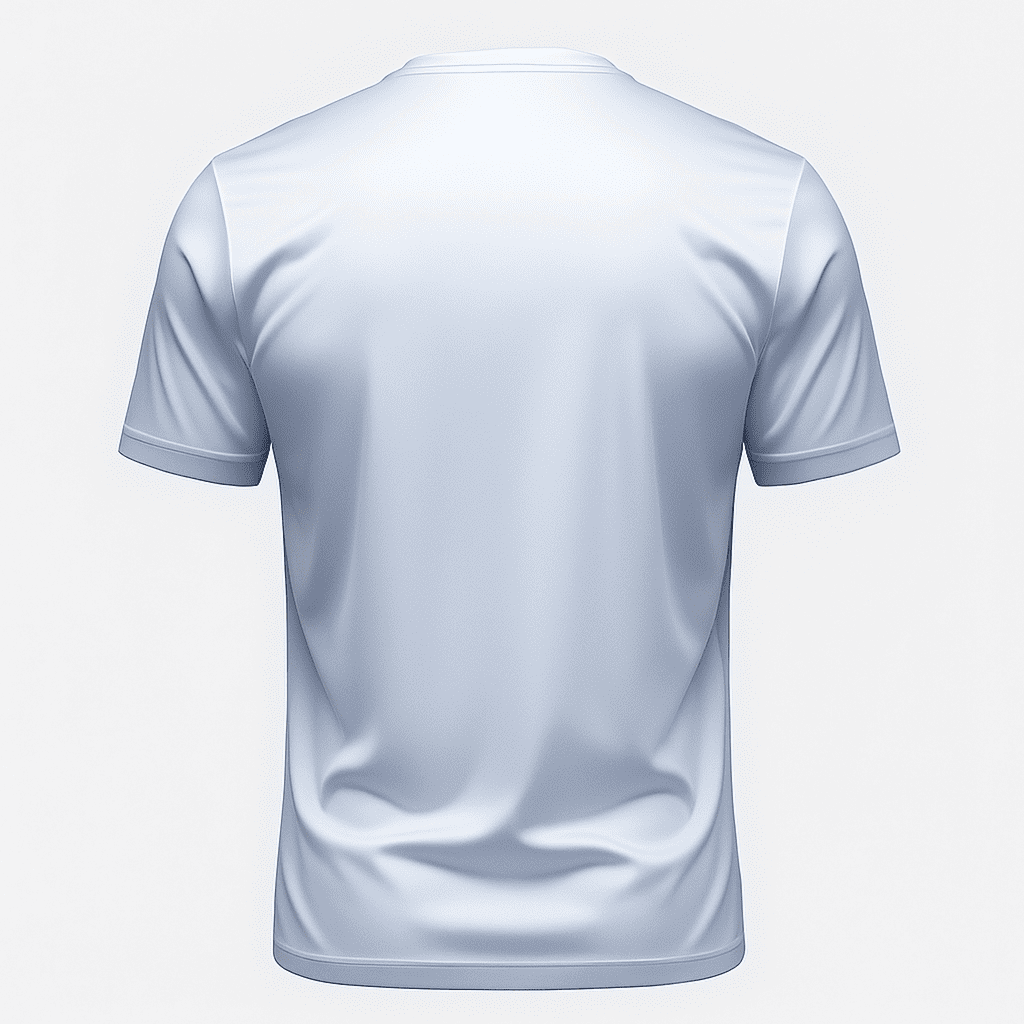 T-shirt en soie pour homme – col V