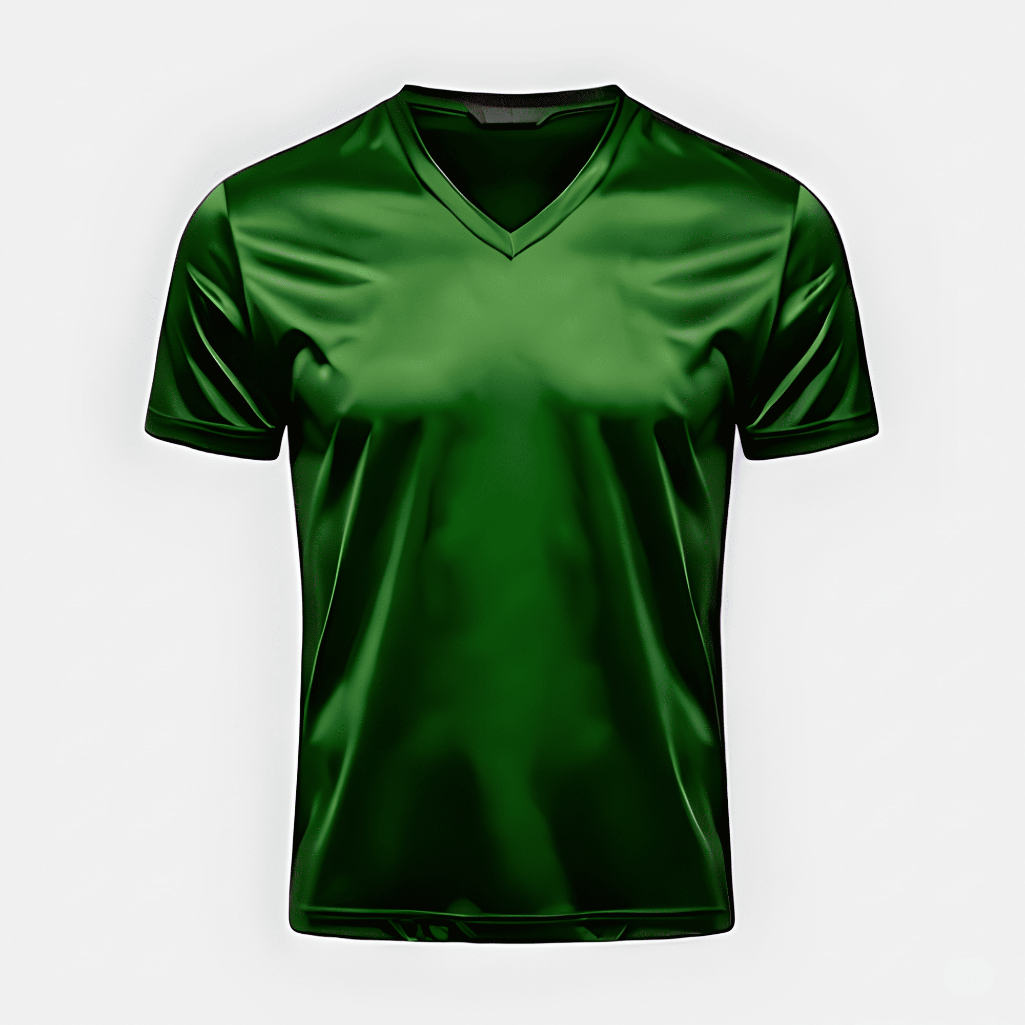 T-shirt en soie pour homme – col V